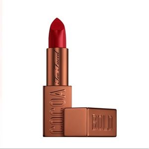 NIB Too Faced Cocoa Bold Lipstick - Chocolate Lava